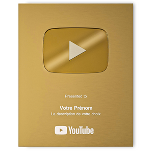 Cadeaux unique, youtube