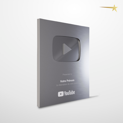 trophee personnalisable youtube